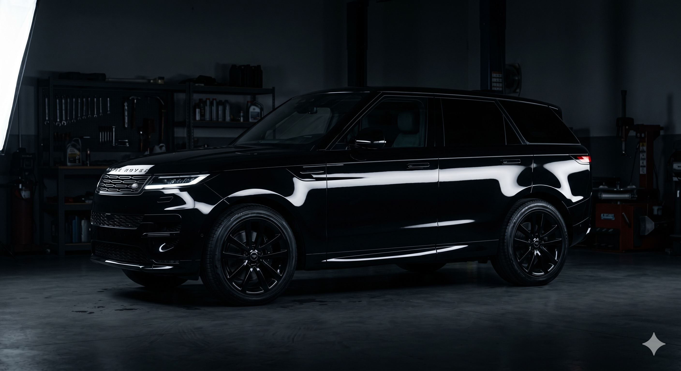 After — Range Rover SVR full body colour change