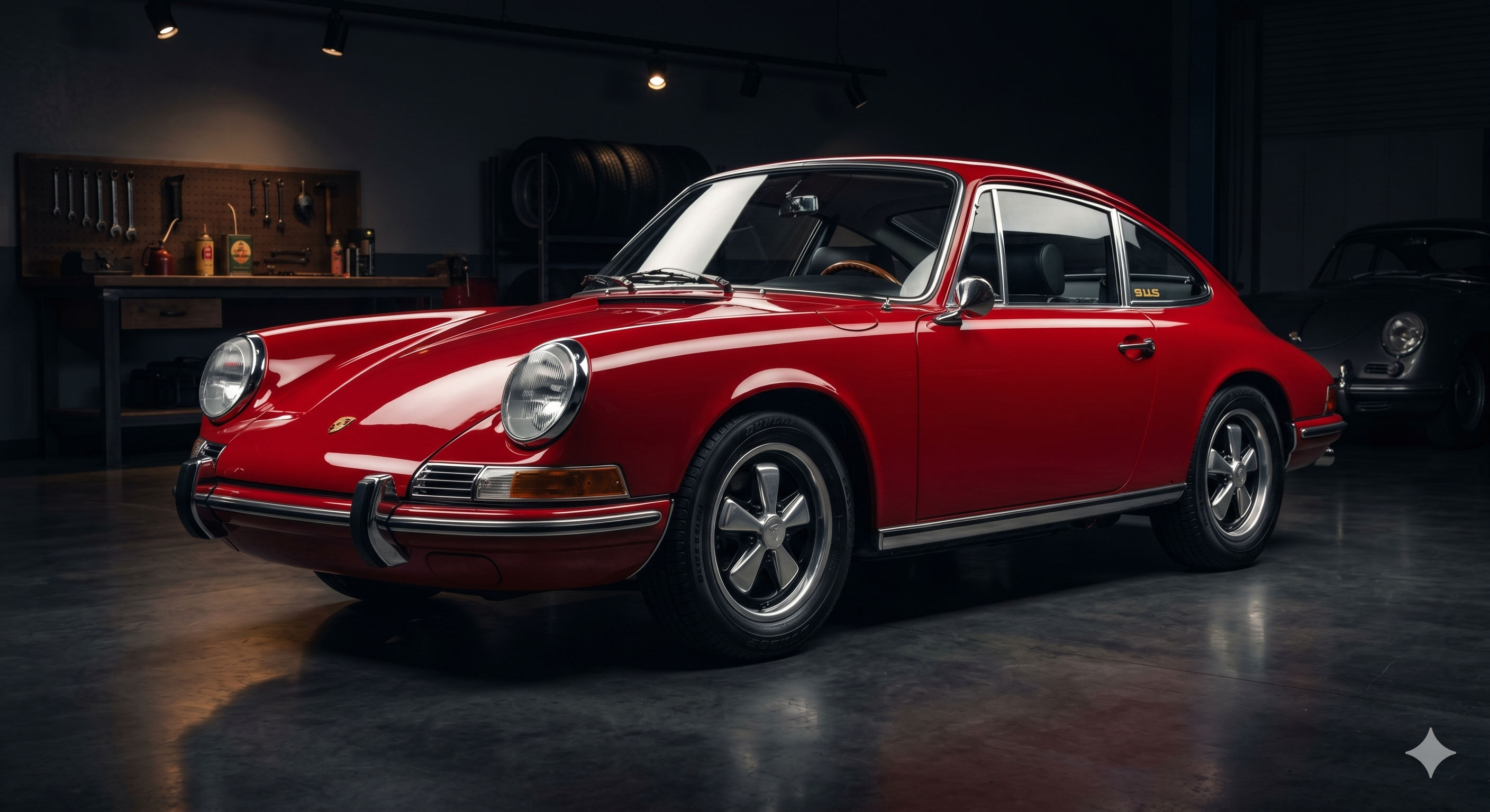 Classic car concours restoration